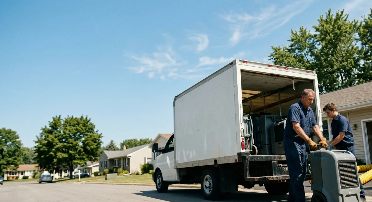 Water Damage Cleanup in Western Springs, IL near me